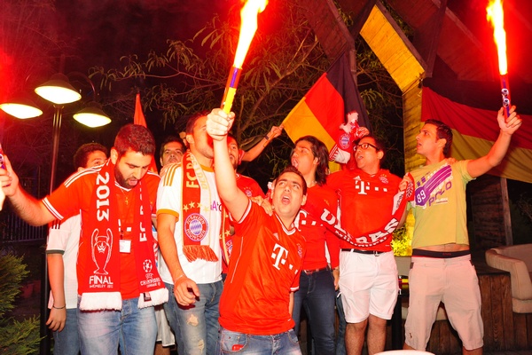 Champions League Semi Finals at Shtrumpf